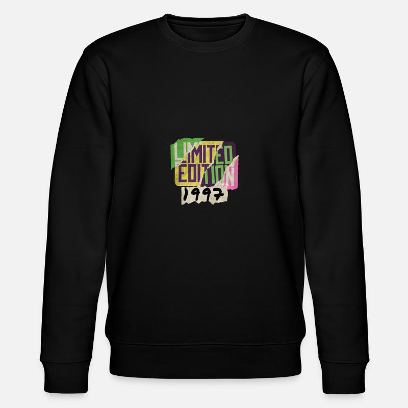 Édition limitée 1997 Graffiti - Sweat bio CHANGER Stanley/Stella Unisexe - noir