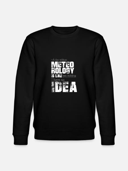 Meteorology - Stanley/Stella CHANGER Unisex Organic Sweatshirt - black