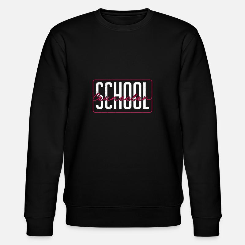 Schulbegleitung Schulberatung Schulbegleiter - Stanley/Stella Unisex Bio-Sweatshirt CHANGER  - Schwarz
