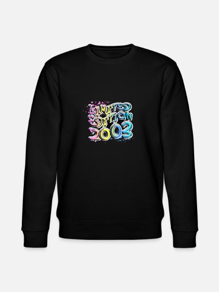Limited Edition 2003 Graffiti - Stanley/Stella CHANGER Unisex Organic Sweatshirt - black