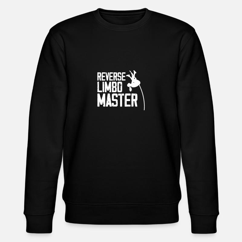 Reverse Limbo Master, Stabhochsprung - Stanley/Stella Unisex Bio-Sweatshirt CHANGER - Schwarz