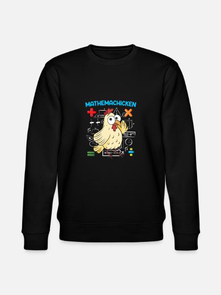 Mathemachicken Math Math Teacher - Stanley/Stella CHANGER Unisex Organic Sweatshirt - black