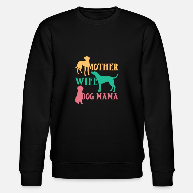 Treeing Walker Coonhound - Stanley/Stella Unisex Bio-Sweatshirt CHANGER  - Schwarz