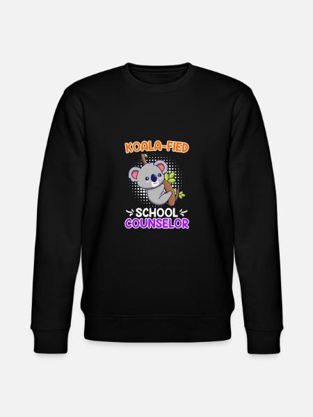 Koala - compagnon d’école qualifié fied - Sweat bio CHANGER Stanley/Stella Unisexe - noir