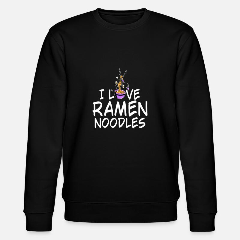Ramen Liebhaber - Stanley/Stella Unisex Bio-Sweatshirt CHANGER - Schwarz