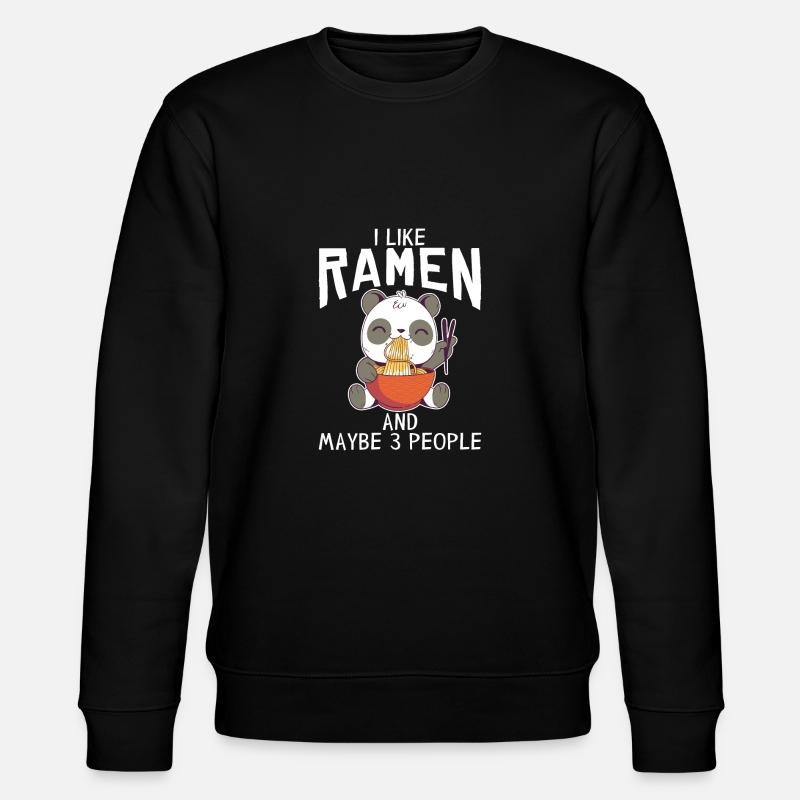 Ramen Lover - Stanley/Stella CHANGER Unisex Organic Sweatshirt - black