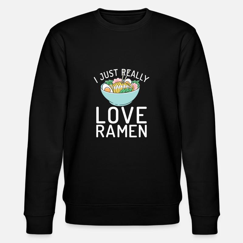 Ramen Lover - Stanley/Stella CHANGER Unisex Organic Sweatshirt - black