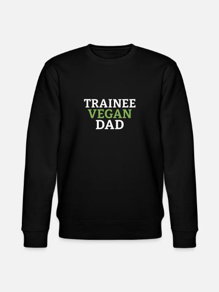 Veggie Lover Vegan Gift - Stanley/Stella CHANGER Unisex Organic Sweatshirt - black