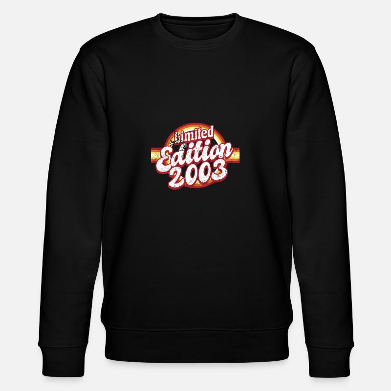 Edition Limitée 2003 Millésime - Sweat bio CHANGER Stanley/Stella Unisexe - noir