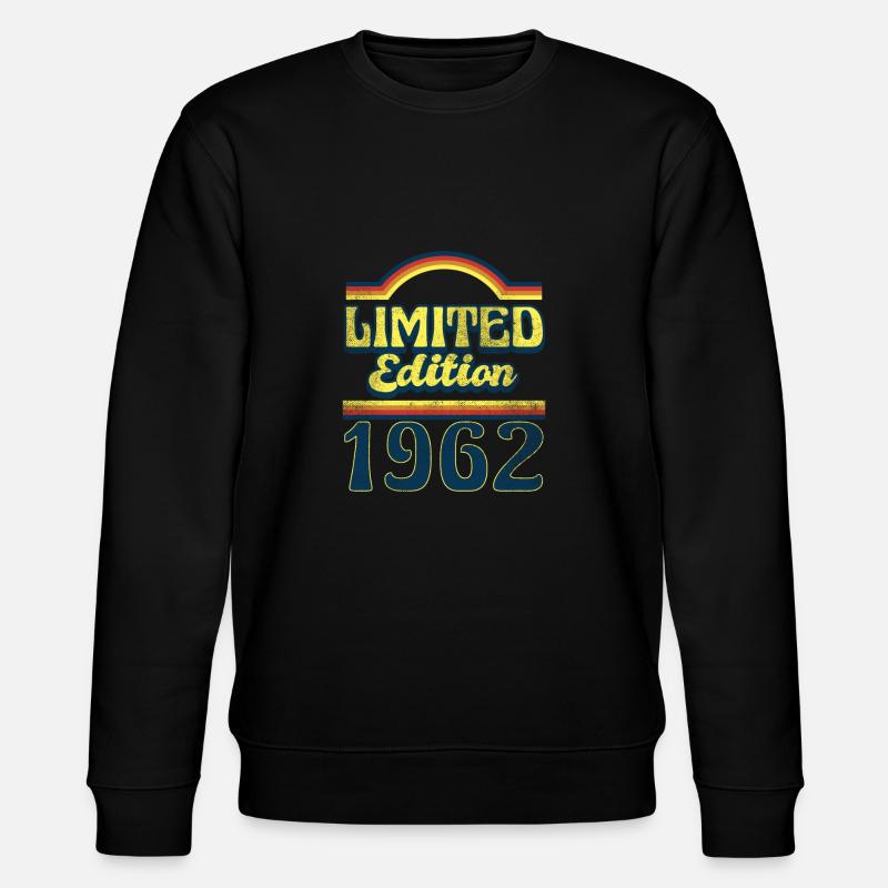 Edition Limitée 1962 Millésime - Sweat bio CHANGER Stanley/Stella Unisexe - noir