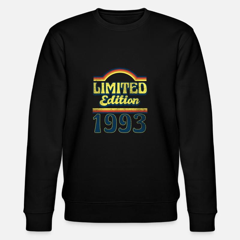 Edition Limitée Millésime 1993 - Sweat bio CHANGER Stanley/Stella Unisexe - noir