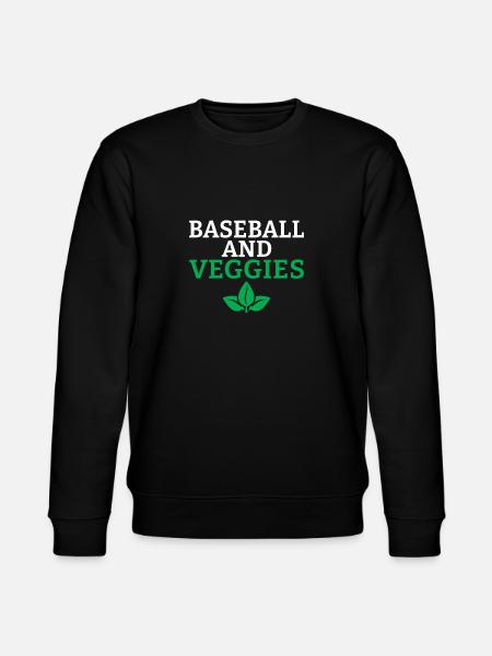 Veggie Lover Vegan Gift - Stanley/Stella CHANGER Unisex Organic Sweatshirt - black