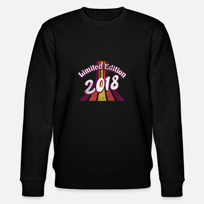 Edition Limitée Millésime 2018 - Sweat bio CHANGER Stanley/Stella Unisexe - noir