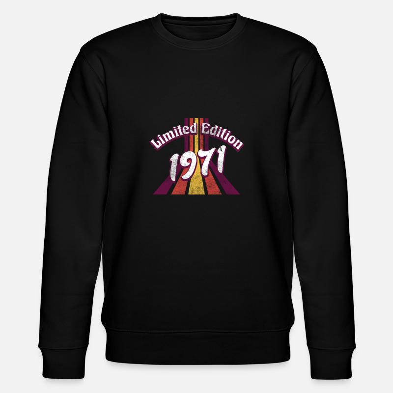 Edition Limitée 1971 Millésime - Sweat bio CHANGER Stanley/Stella Unisexe - noir