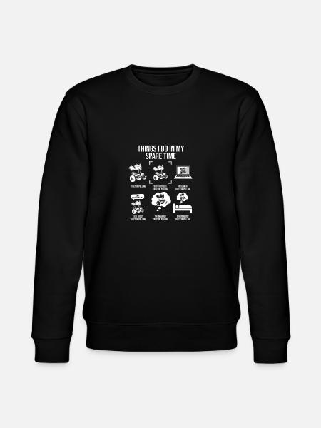 Dingen die ik doe in mijn vrije tijd, Traktor Pulling - Stanley/Stella Uniseks bio-sweatshirt CHANGER - zwart