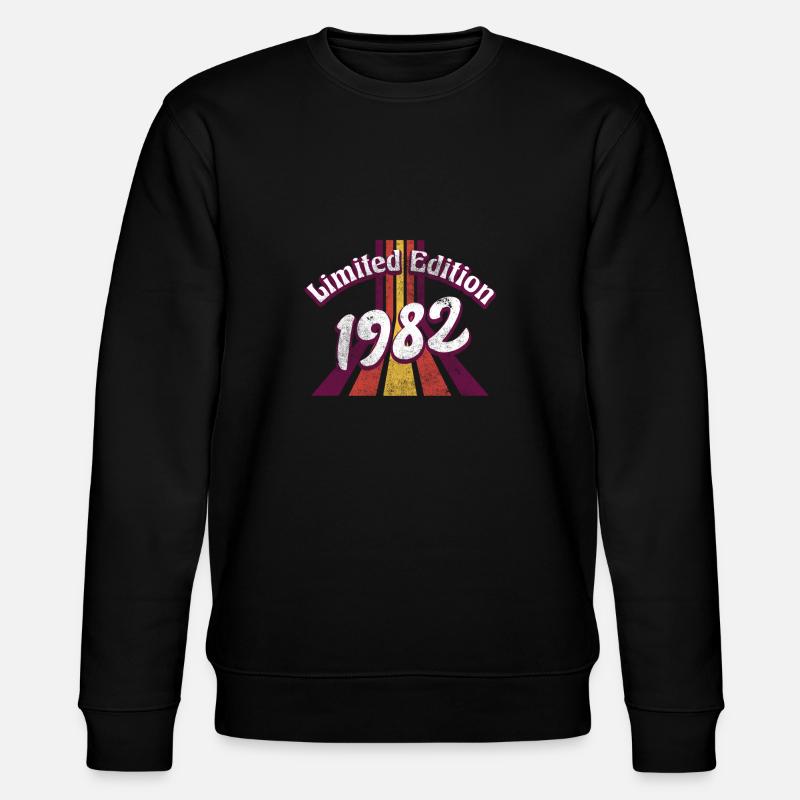Edition Limitée Millésime 1982 - Sweat bio CHANGER Stanley/Stella Unisexe - noir