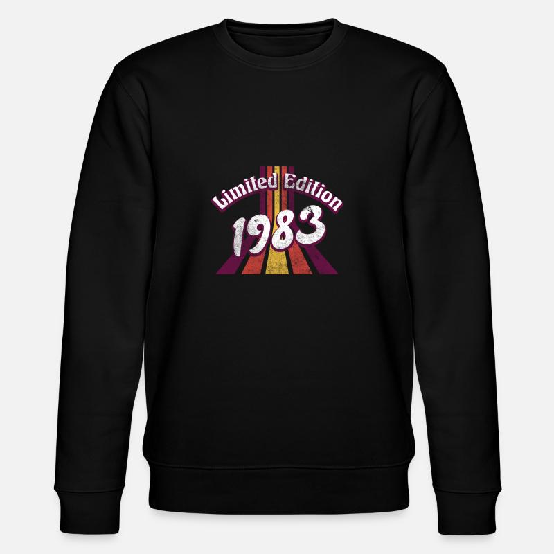 Edition Limitée Millésime 1983 - Sweat bio CHANGER Stanley/Stella Unisexe - noir