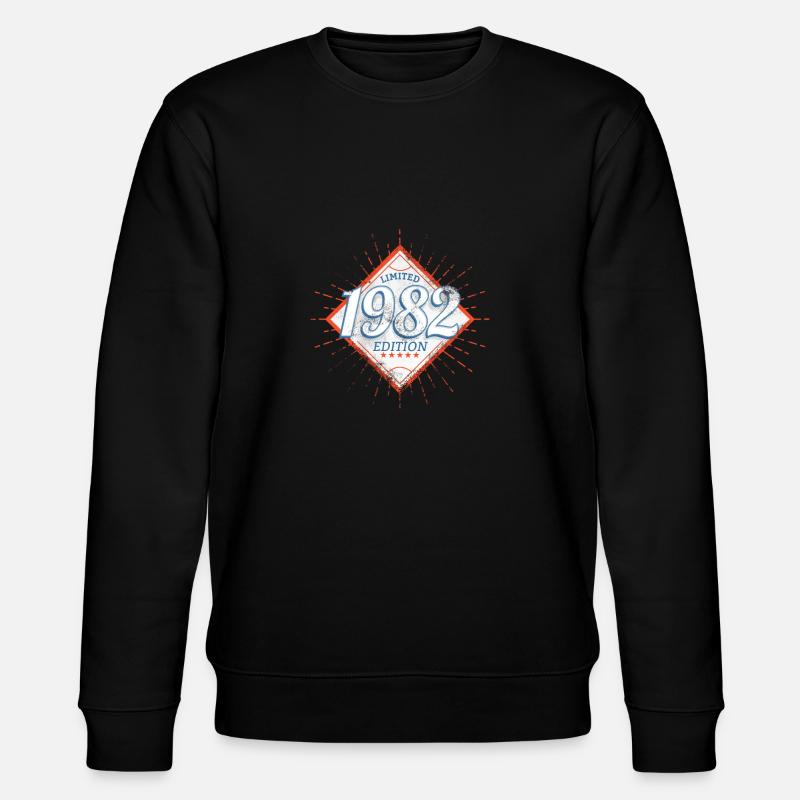 Edition Limitée Millésime 1982 - Sweat bio CHANGER Stanley/Stella Unisexe - noir