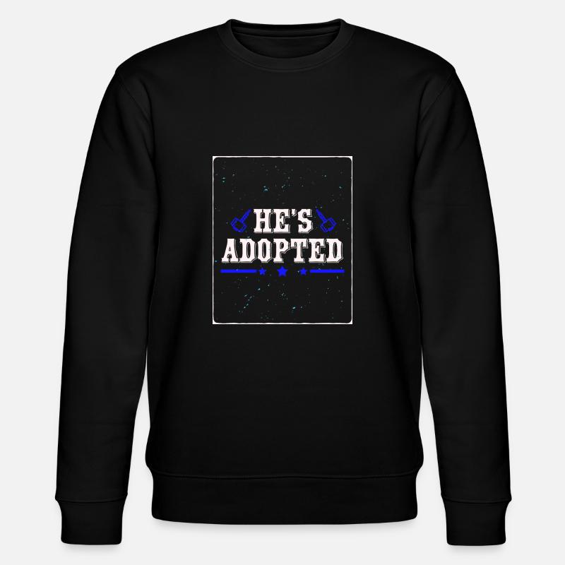 T-shirt adopté - Sweat bio CHANGER Stanley/Stella Unisexe - noir