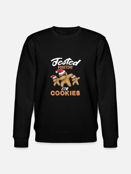 Positive on Cookie Chef Christmas - Stanley/Stella CHANGER Unisex Organic Sweatshirt - black
