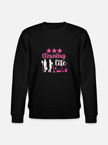 Housekeeper Maid Cleaner - Stanley/Stella CHANGER Unisex Organic Sweatshirt - black