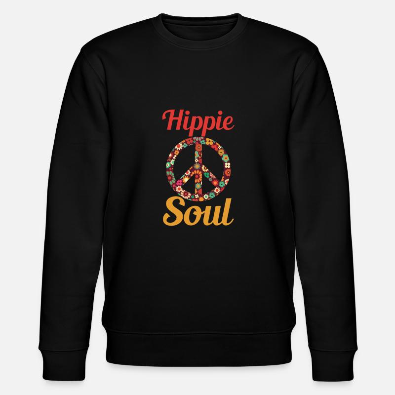 Âme hippie - Sweat bio CHANGER Stanley/Stella Unisexe - noir