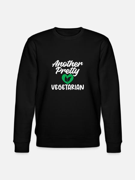 Vegetable Lover Vegetarian Gifts - Stanley/Stella CHANGER Unisex Organic Sweatshirt - black