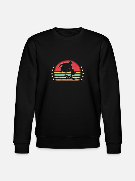 Skaters Skate Skateboarding Skateboard - Stanley/Stella CHANGER Unisex Organic Sweatshirt - black