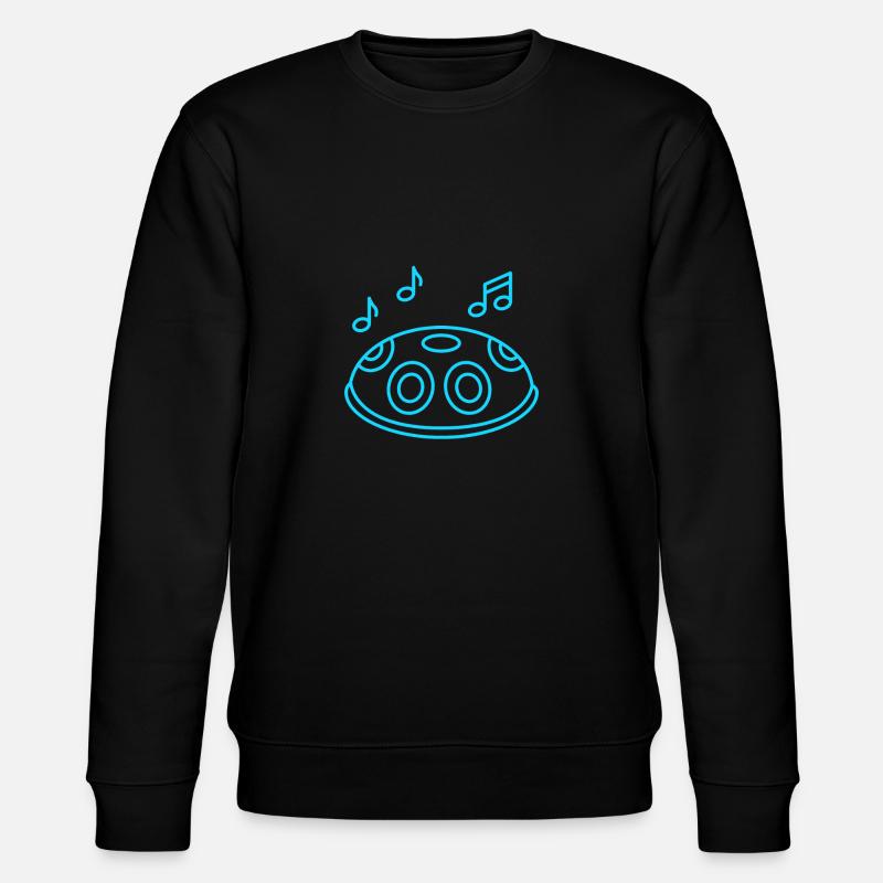 Musicians Band Percussion Drum Drums - Stanley/Stella CHANGER Unisex Organic Sweatshirt - black