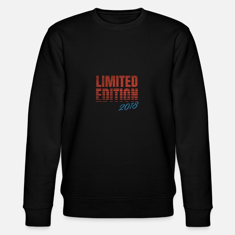 Edition Limitée Millésime 2018 - Sweat bio CHANGER Stanley/Stella Unisexe - noir