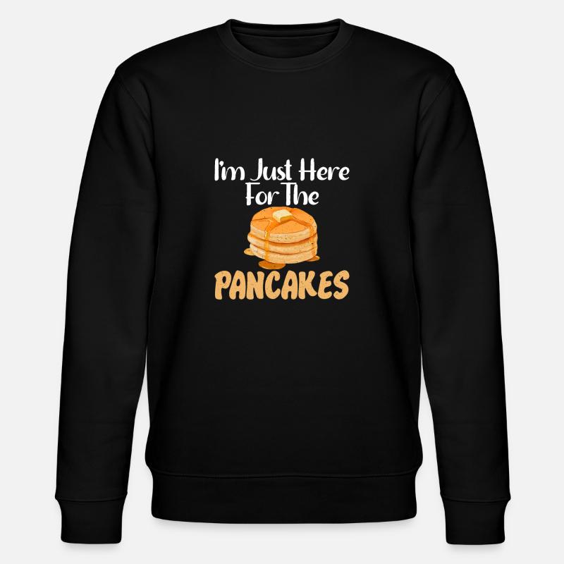 Pancake Lover Cadeau - Sweat bio CHANGER Stanley/Stella Unisexe - noir
