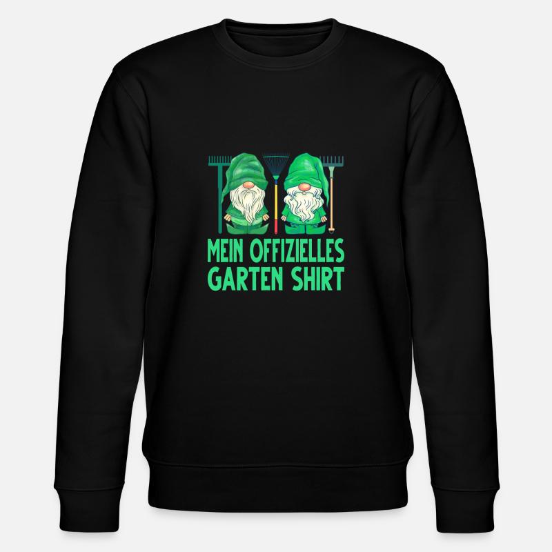 Garten Hobbygärtner Gärtner - Stanley/Stella Unisex Bio-Sweatshirt CHANGER  - Schwarz