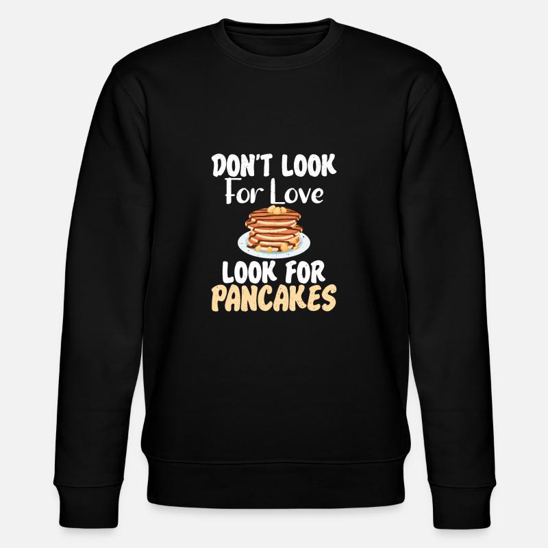 Pancake Lover Cadeau - Sweat bio CHANGER Stanley/Stella Unisexe - noir
