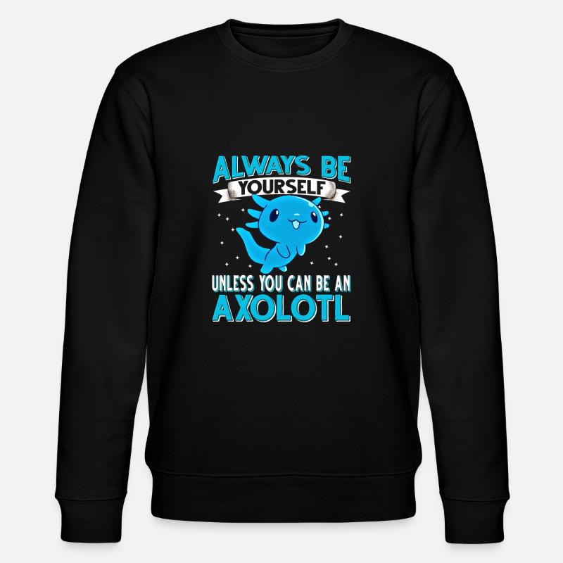 Axolotl - Sweat bio CHANGER Stanley/Stella Unisexe - noir