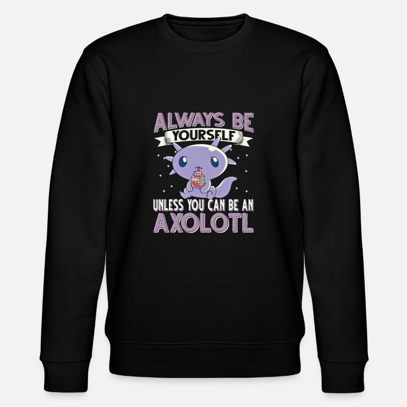 Axolotl - Sweat bio CHANGER Stanley/Stella Unisexe - noir