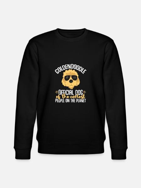 Goldendoodle Doodle Dog - Stanley/Stella CHANGER Unisex Organic Sweatshirt - black