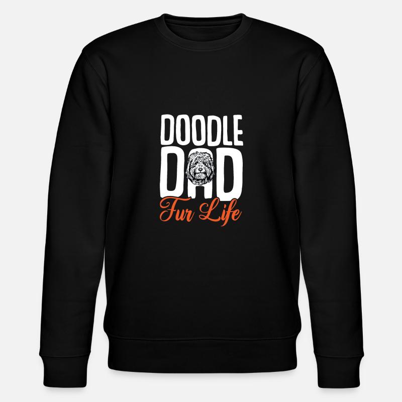 Goldendoodle Doodle Chien - Sweat bio CHANGER Stanley/Stella Unisexe - noir