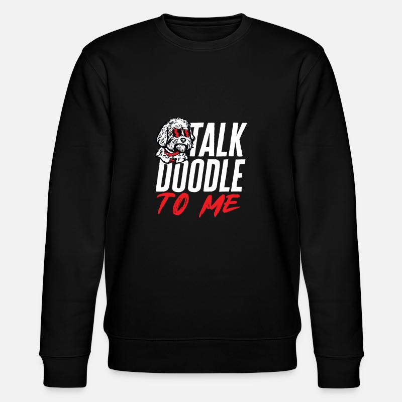 Goldendoodle Doodle Chien - Sweat bio CHANGER Stanley/Stella Unisexe - noir