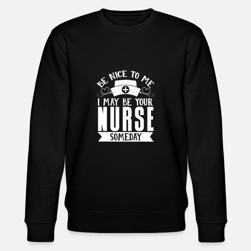 Nursing student Future nurse - Stanley/Stella CHANGER Unisex Organic Sweatshirt - black