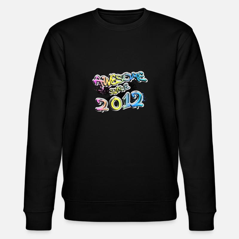 Génial depuis 2012 - Sweat bio CHANGER Stanley/Stella Unisexe - noir