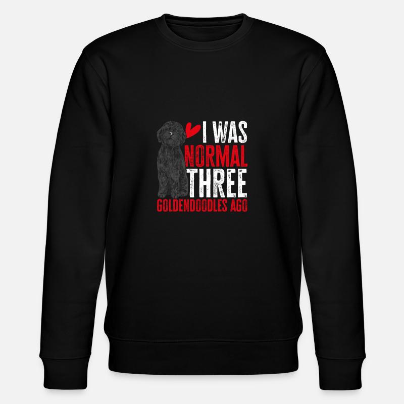 Chien Doodle Black Goldendoodle - Sweat bio CHANGER Stanley/Stella Unisexe - noir