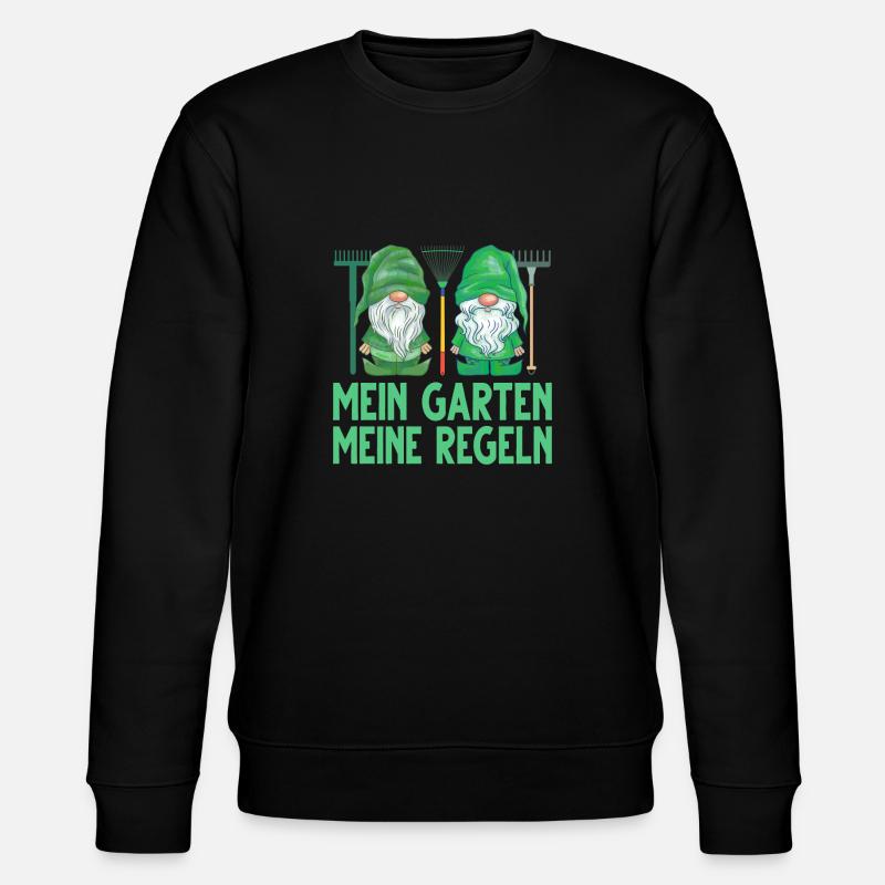 Garten Hobbygärtner Gärtner - Stanley/Stella Unisex Bio-Sweatshirt CHANGER  - Schwarz