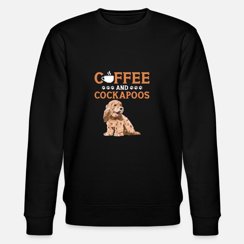 Cockapoo Chien - Sweat bio CHANGER Stanley/Stella Unisexe - noir