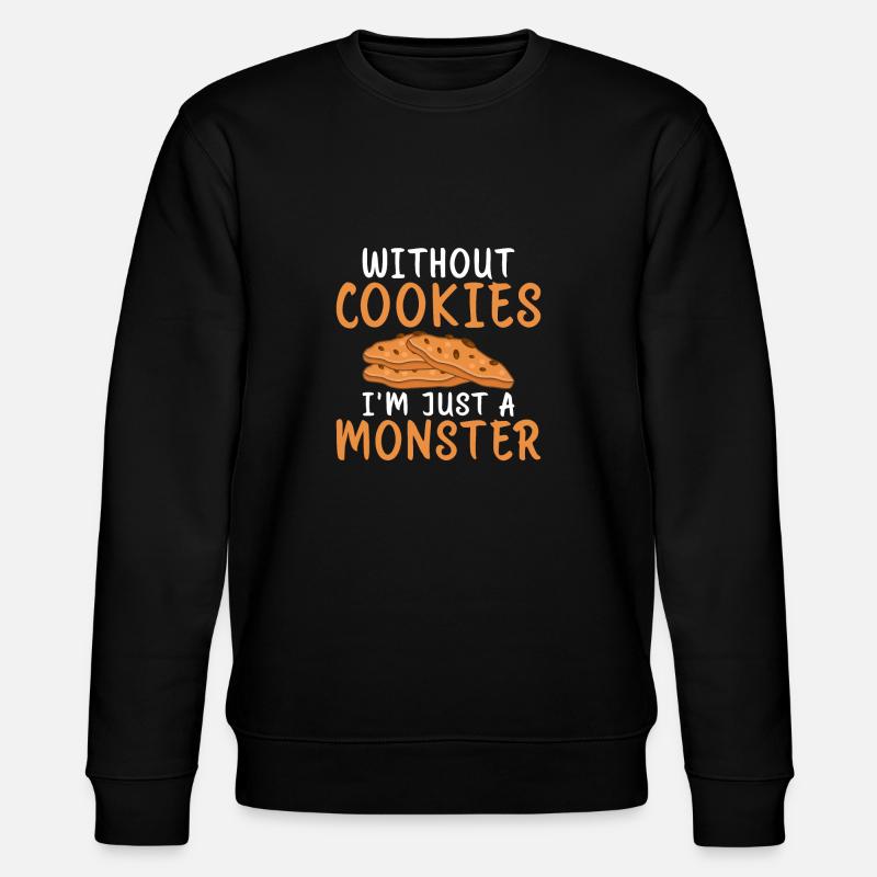 Cadeaux Cookie Lover - Sweat bio CHANGER Stanley/Stella Unisexe - noir