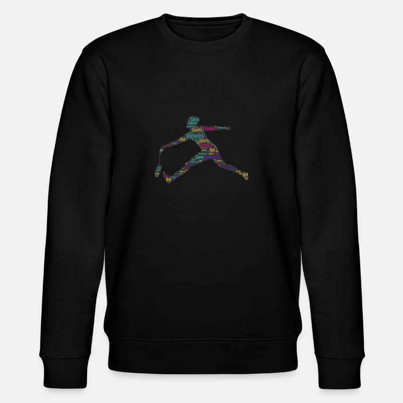 Joueurs de badminton - Sweat bio CHANGER Stanley/Stella Unisexe - noir