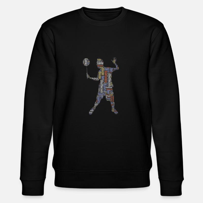 Joueurs de badminton - Sweat bio CHANGER Stanley/Stella Unisexe - noir