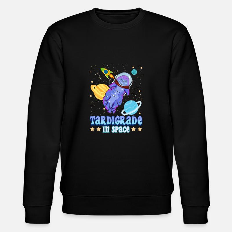 Tardigrades dans l’espace Ours d’eau - Sweat bio CHANGER Stanley/Stella Unisexe - noir