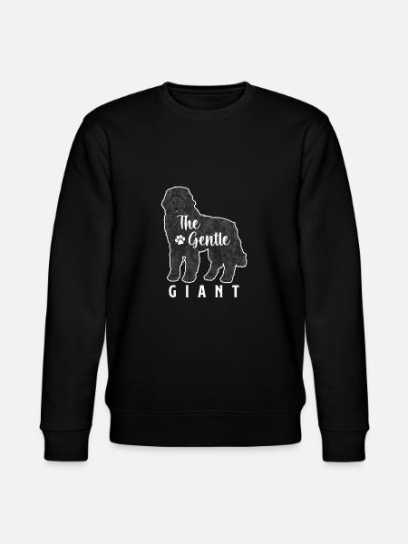 Newfoundland Newfoundland Dog - Stanley/Stella CHANGER Unisex Organic Sweatshirt - black