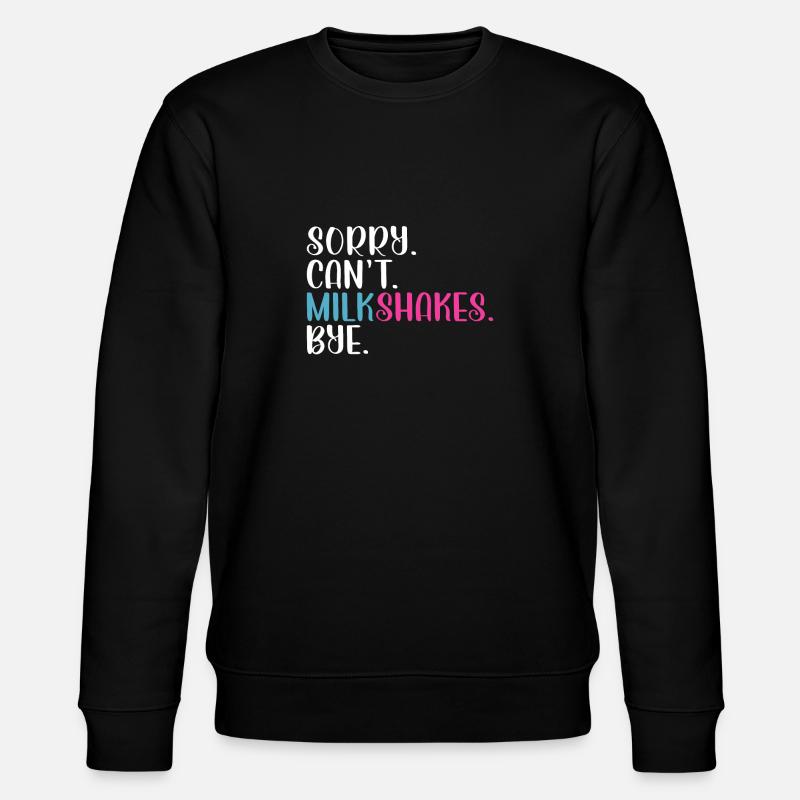 J’adore Milkshakes Milkshake Gift - Sweat bio CHANGER Stanley/Stella Unisexe - noir