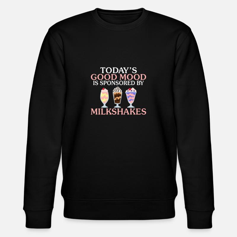 J’adore Milkshakes Milkshake Gift - Sweat bio CHANGER Stanley/Stella Unisexe - noir